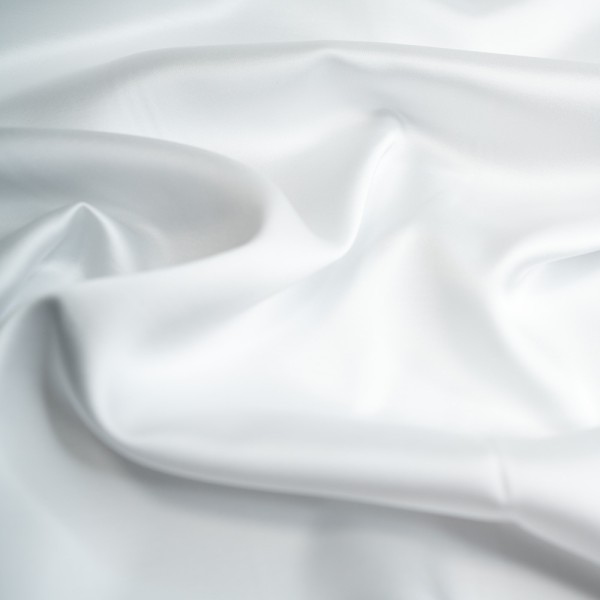 Festtags Viskosesatin weiß