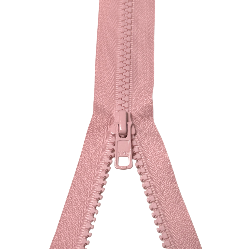 YKK teilbarer Reißverschluss Jacken Krampe rosa 80cm