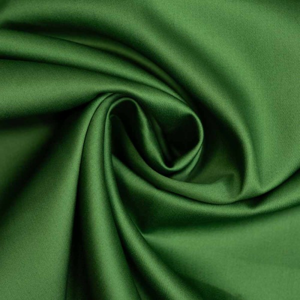Baumwollsatin Luxury Soft dunkelgrün