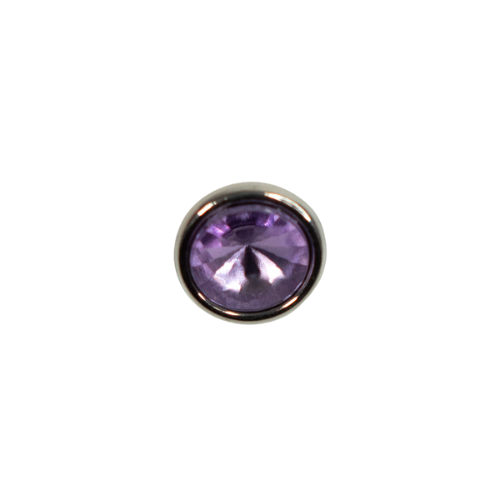 Prym Knopf Strassstein 9mm lila