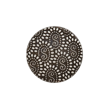 Prym Metallknopf verziert 23mm altsilber