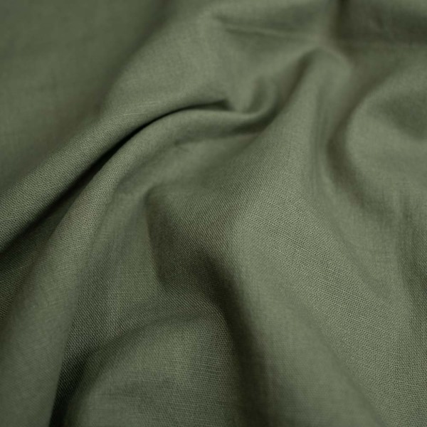 Leinen Baumwolle khaki