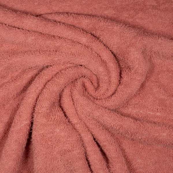 Kuschelfrottee UNI altrosa dunkel
