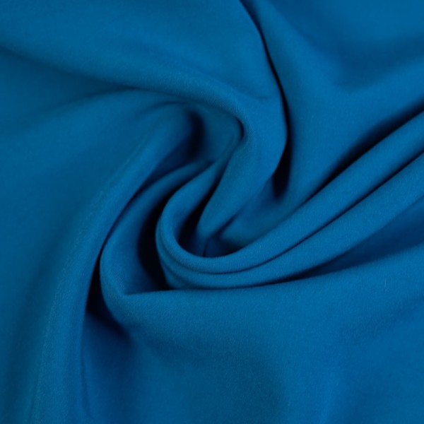 Viskose Popeline blau