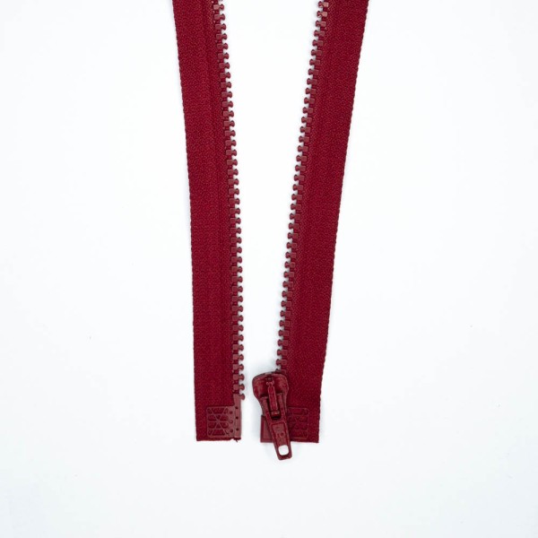 BOOM Reißverschluss teilbar Krampe bordeaux 80cm