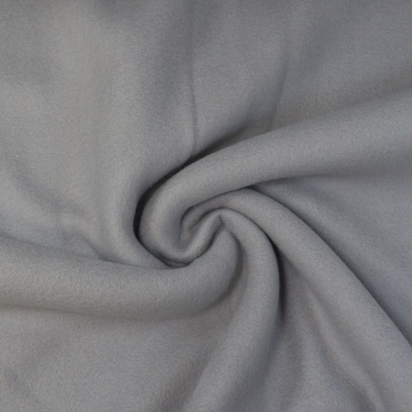 Bio Baumwoll Fleece Super Soft grau