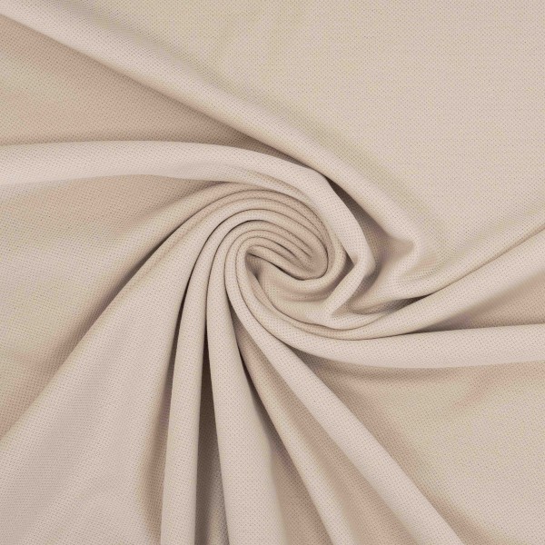 Polo Baumwolljersey hellbeige