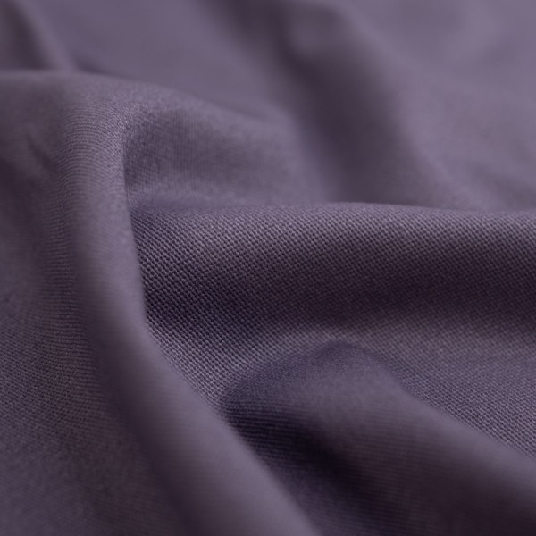 Baumwoll-Twill Stretch Chino rauchiges lila