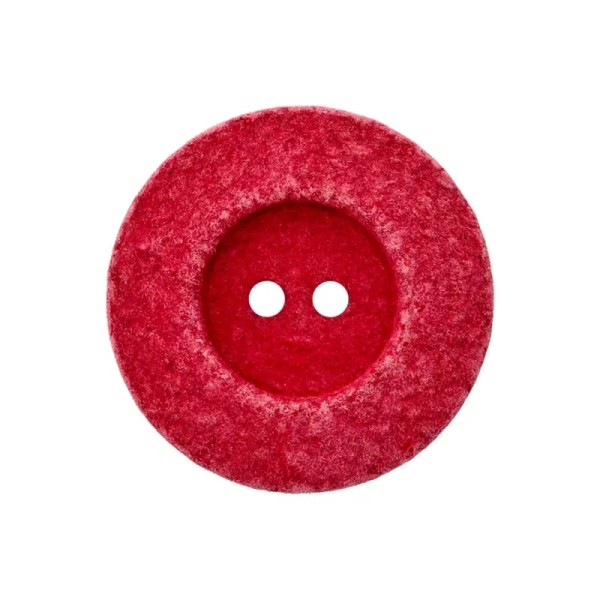Knopf 25mm rot