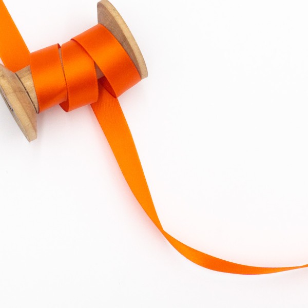 Satinband orange 16mm