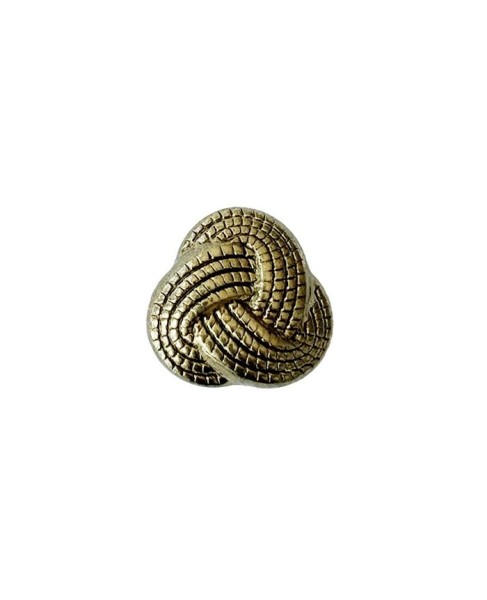 Metallknopf 15mm altgold