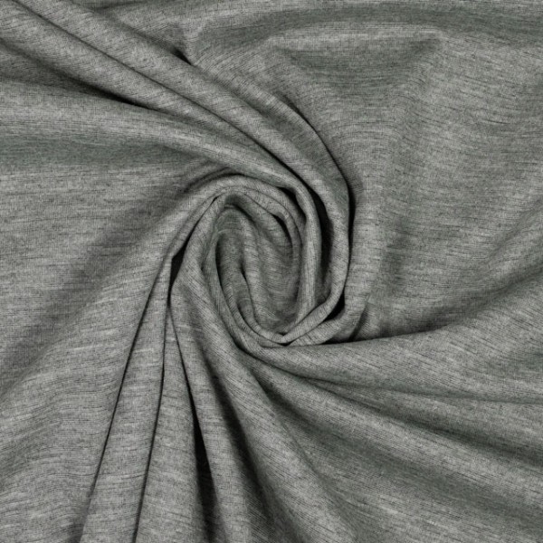 Romanitjersey Punta Mega Stretch grau meliert