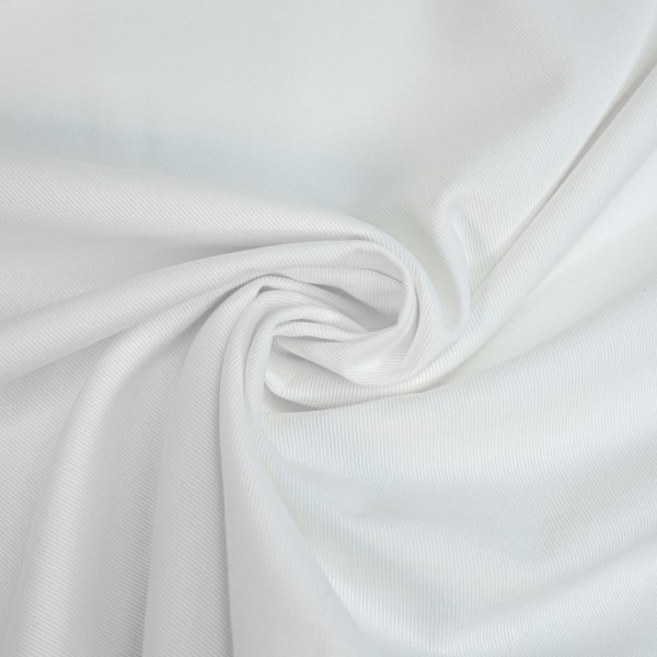 Baumwoll Twill weiß