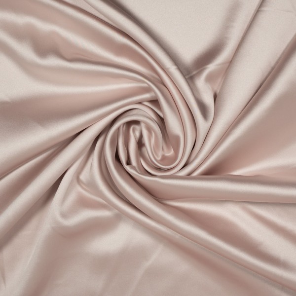 Italienischer Schwerer Festtags Satin Stretch zartrosa
