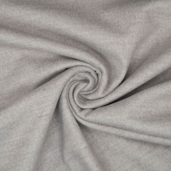 Mantelstoff Velour Meliert beige