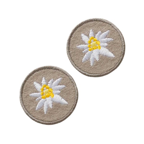 Applikation Edelweiß Set