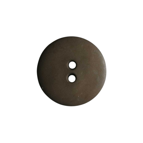 Modeknopf matt 11mm braun