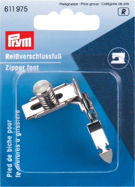 Prym Reißverschlussfuß für Nähmaschine