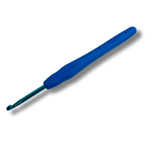 EvLis Häkelnadel ergonomisch 4mm blau