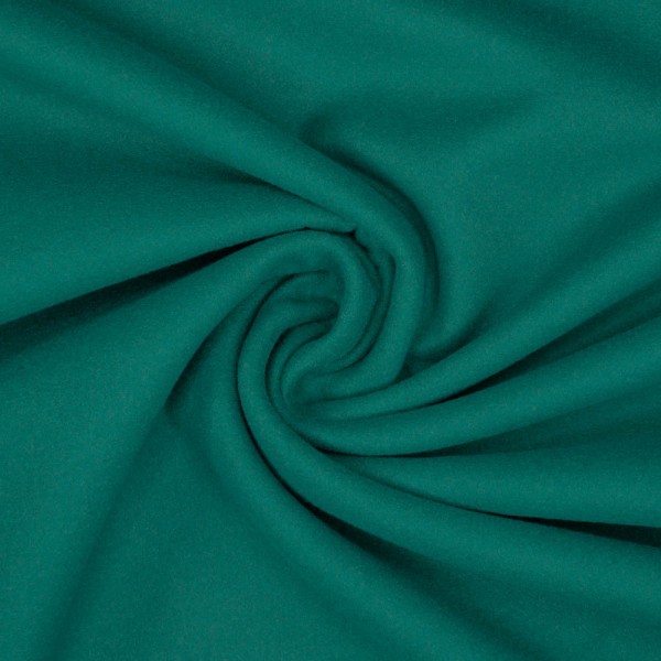 Mantelstoff Velour tannengrün