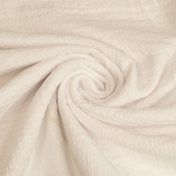 Musselin Stretch Marla naturweiß