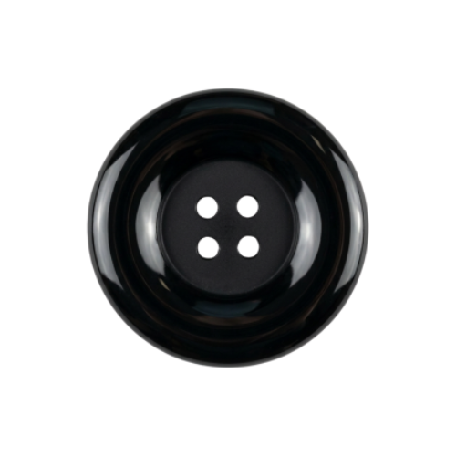 Modeknopf 34mm schwarz