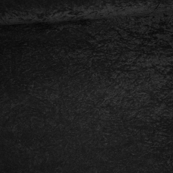 Veloursimitat schwarz