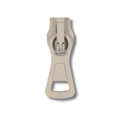Zipper 6,4mm konisch taupe
