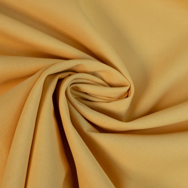 Voile Batist Baumwolle senfgelb