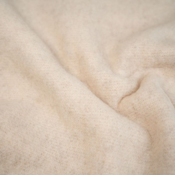 Merino Woll Fleece SUPERSOFT hellbeige melange