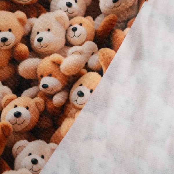 Winter Sweat Teddy hellbraun