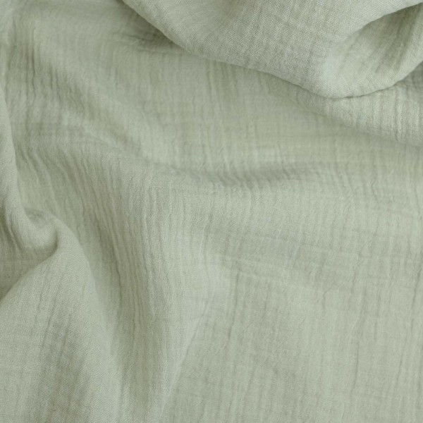 Musselin Double Gauze 160cm salbei