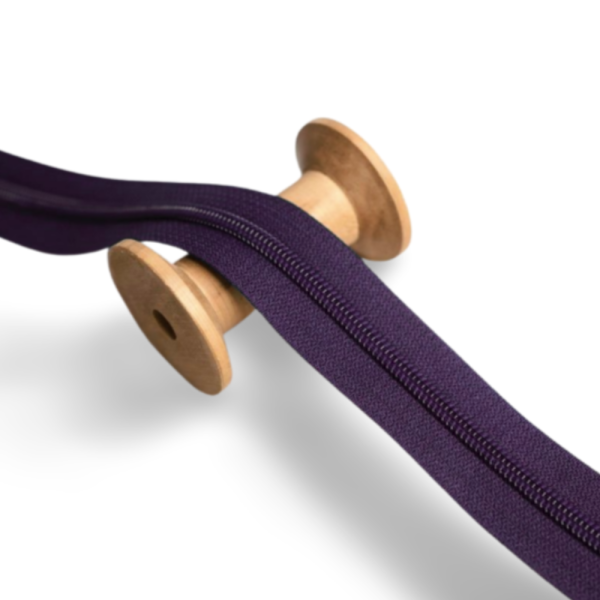Reißverschluss 4,2mm aubergine