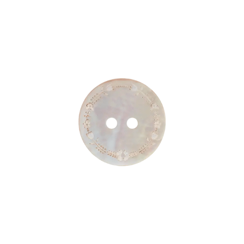 Perlmuttknopf 18mm ecru