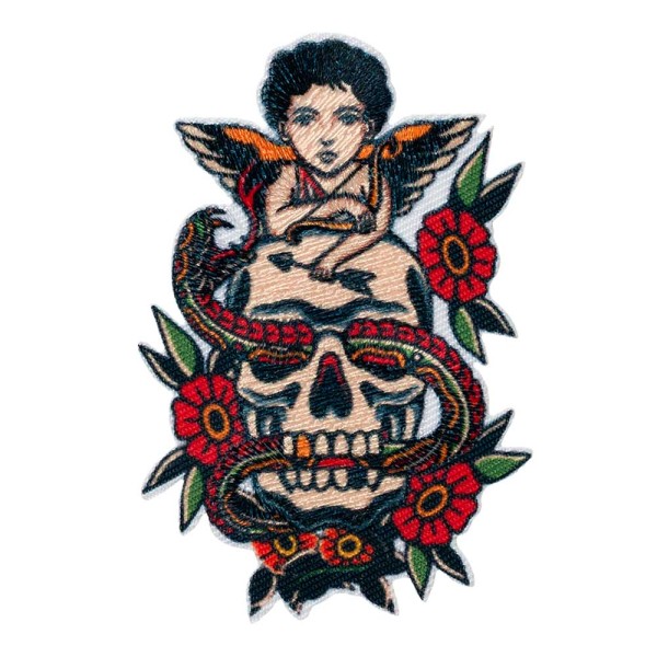 Applikation Engel u. Totenkopf