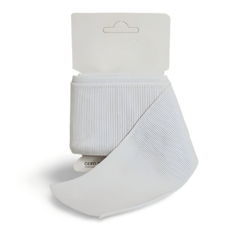 Bio Cuff Feinripp Bündchen weiß