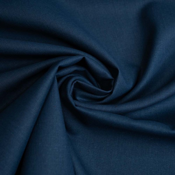 Baumwolle Webware Fahnentuch dark navy