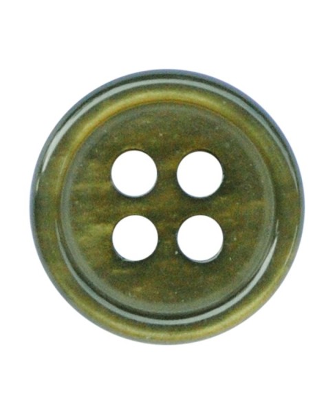 Hemd- und Blusenknopf rund 9mm khaki