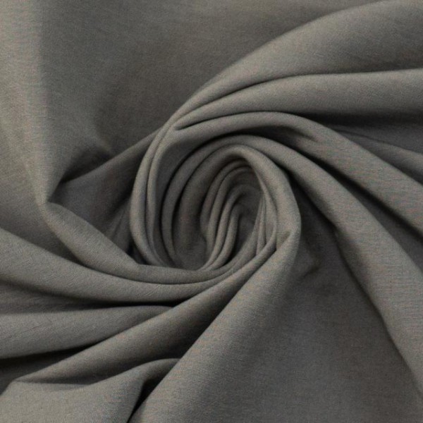 Bengaline Stretch Uni grau