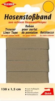Kleiber Hosenstoßband beige