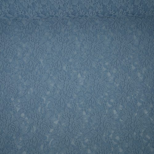 Elastische Spitze Amalia hellblau