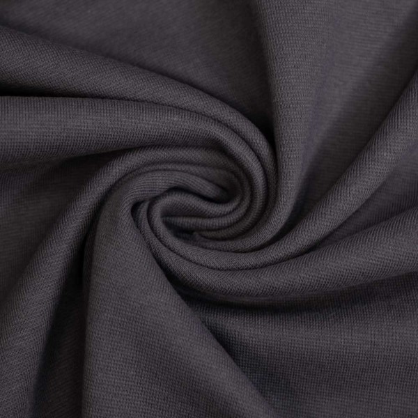 Feinstrick Bündchen Lena dunkelgrau