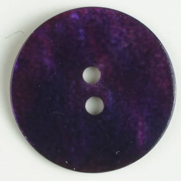 Perlmuttknopf 13mm lila