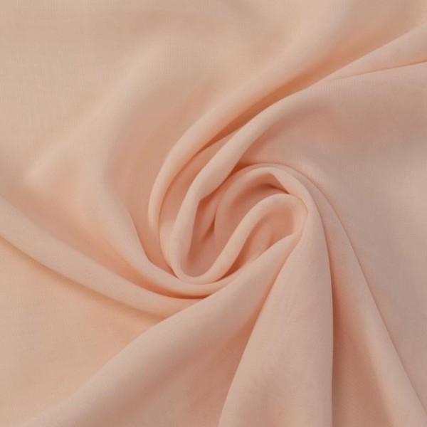 Chiffon Uni pastellrosa