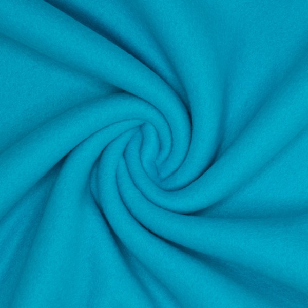 Antipilling Fleece Fiona Uni türkis