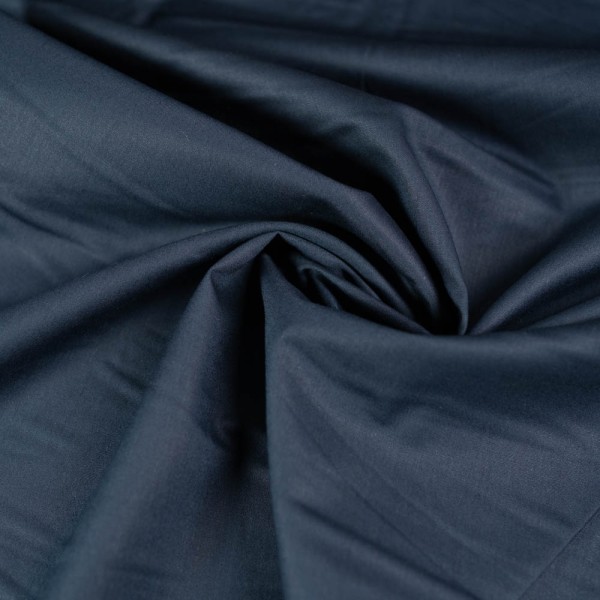 Baumwoll Viskosewebware navy