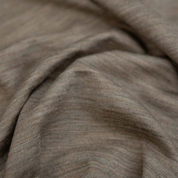 Merino Jersey beige melange
