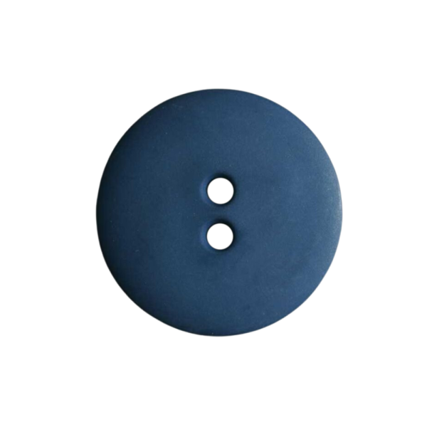 Modeknopf matt 13mm jeansblau