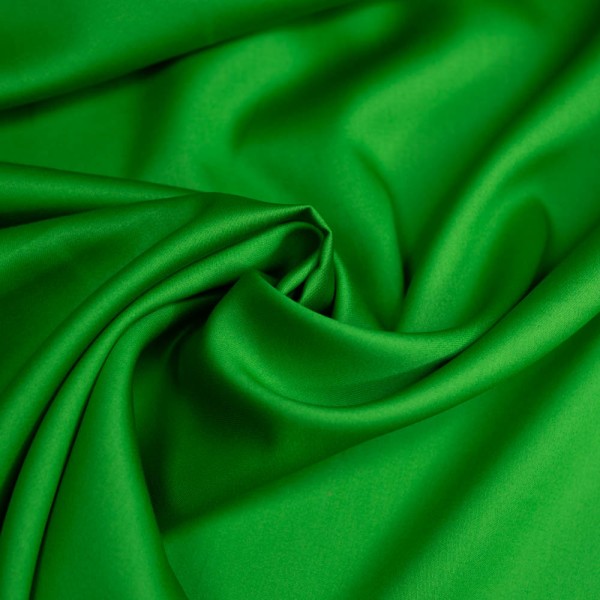 Baumwollsatin Luxury Soft grün