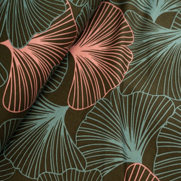 Canvas Gingko khaki